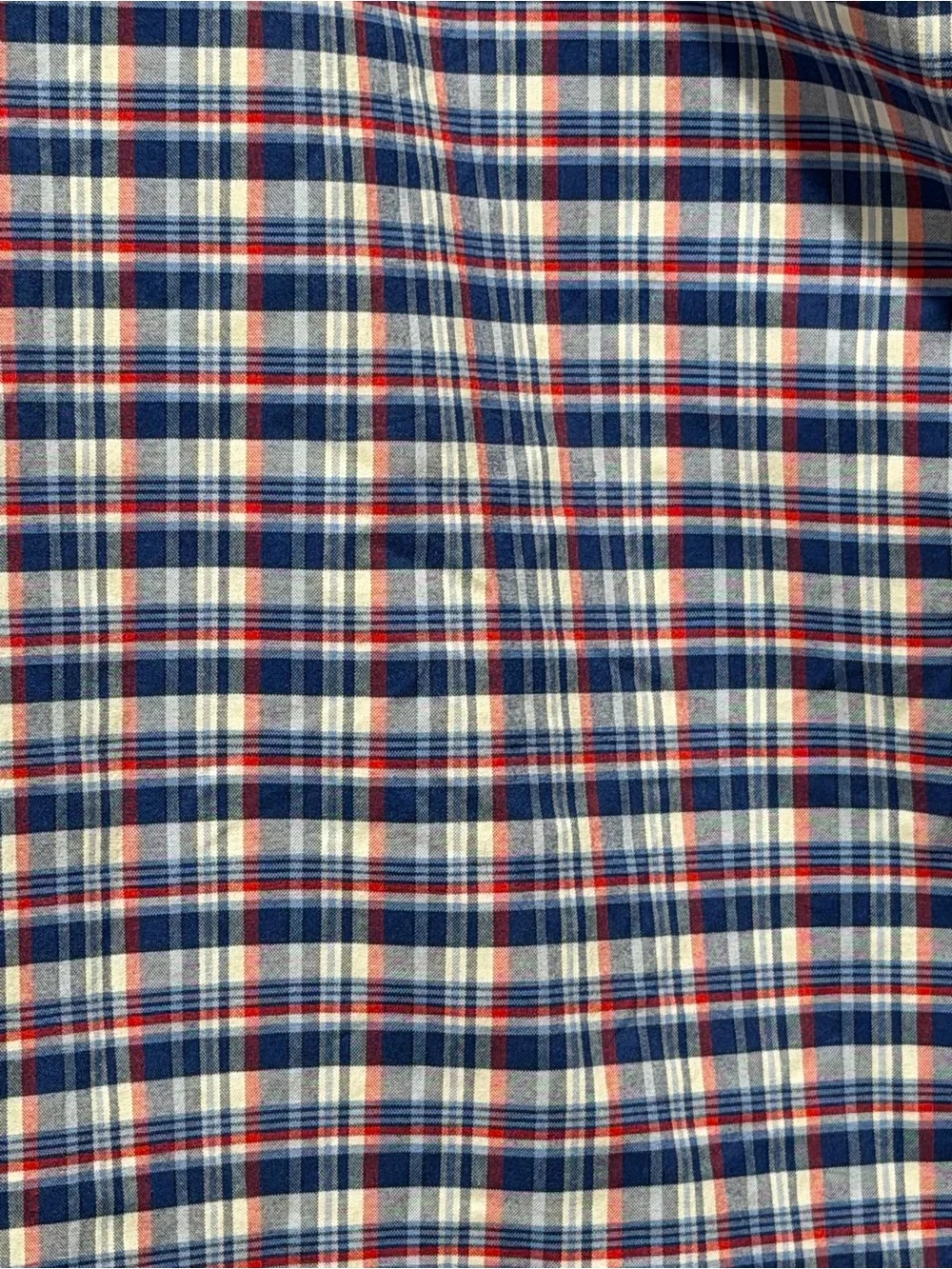 Boys Ralph Lauren Blue, White & Red Plaid Cotton Button-Down Shirt